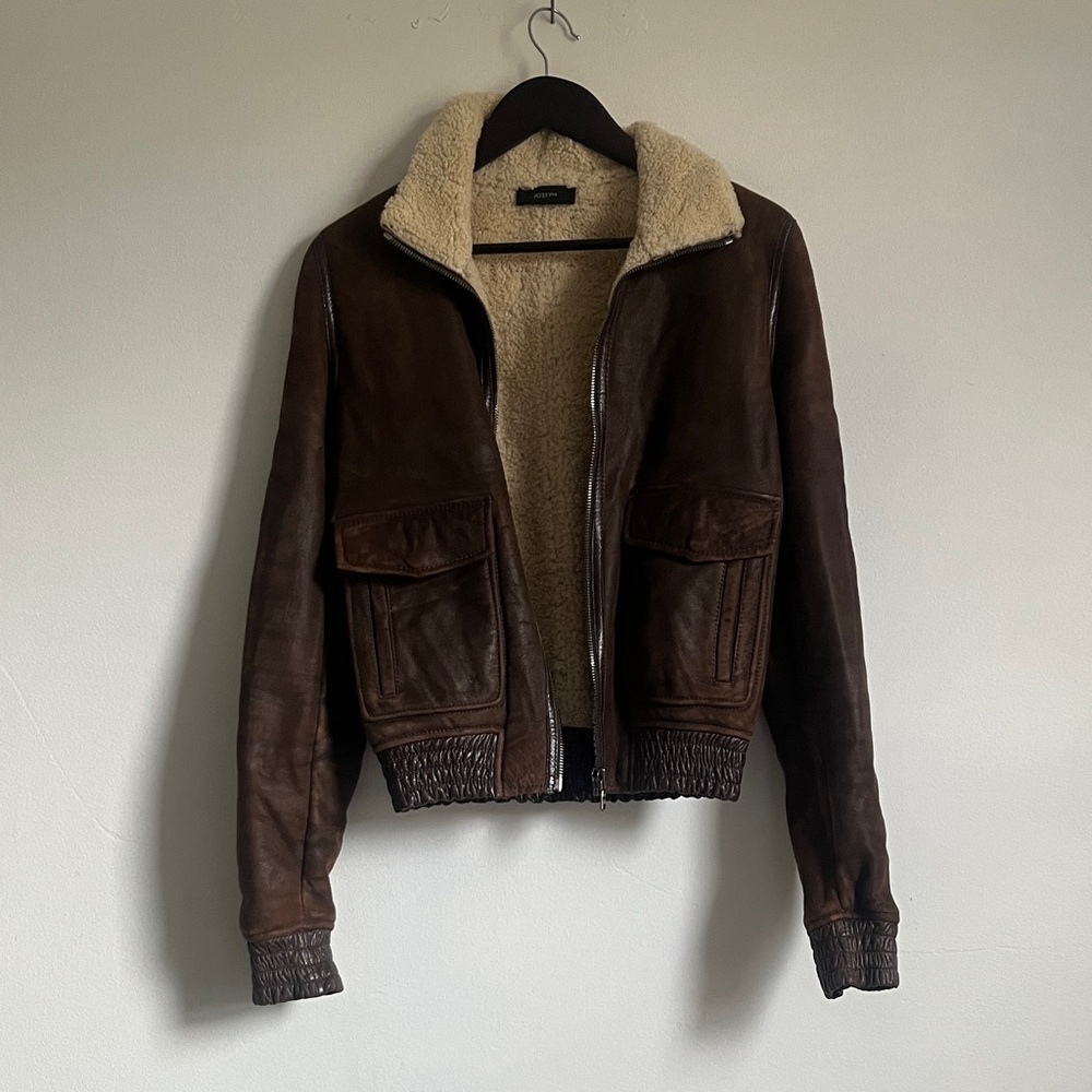 Lambskin Bomber Jacket